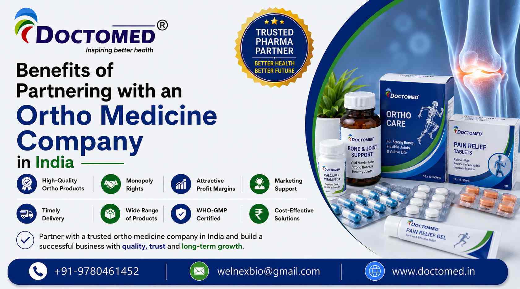ortho medicine company in india