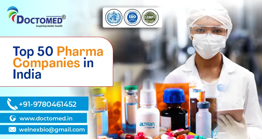 Top 50 Pharma Companies in India