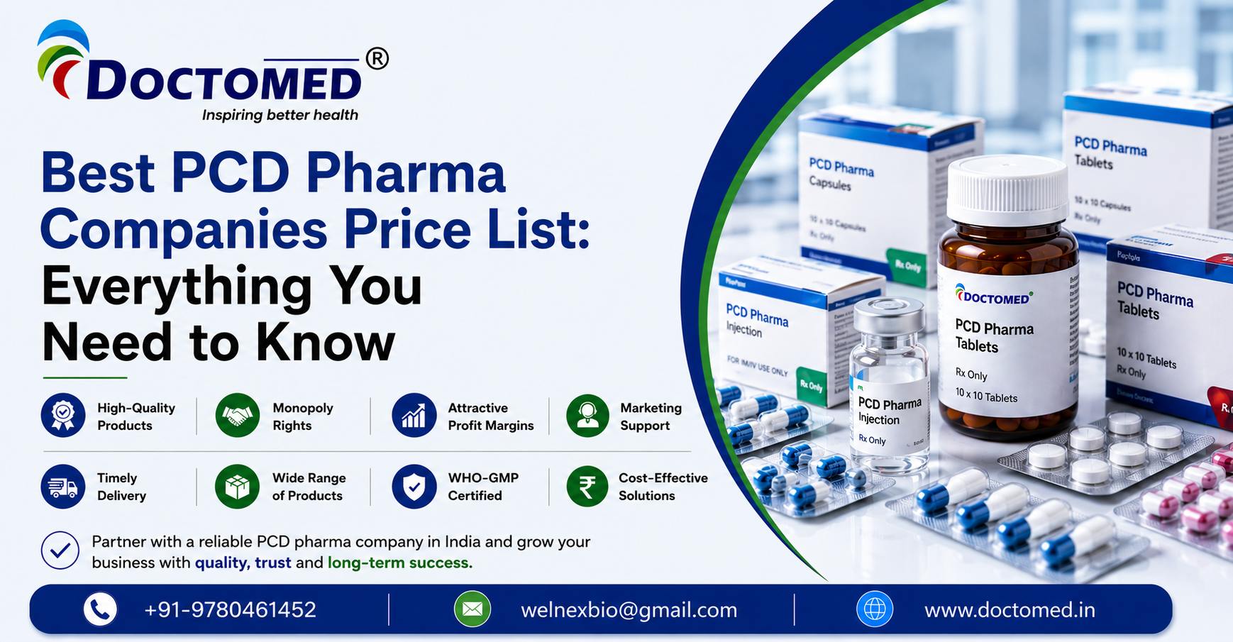 best pcd pharma companies price list