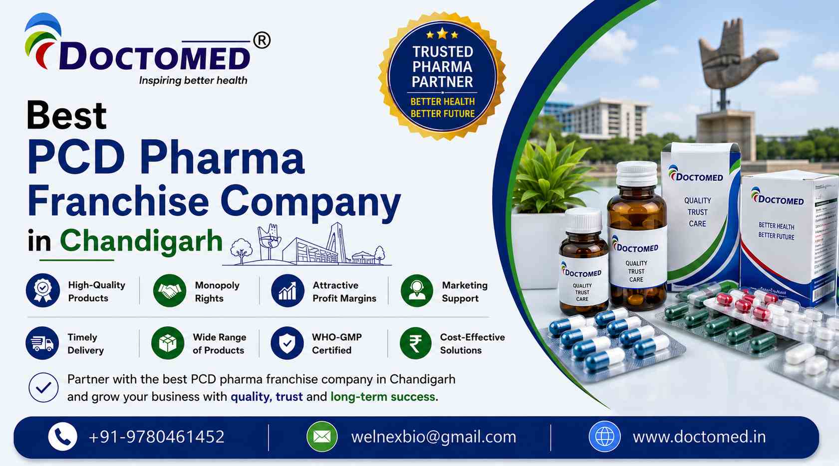 best pcd pharma franchise company in chandigarh