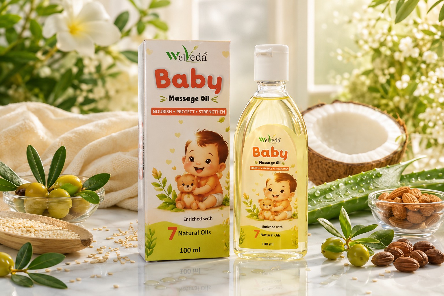 Welveda Baby Oil